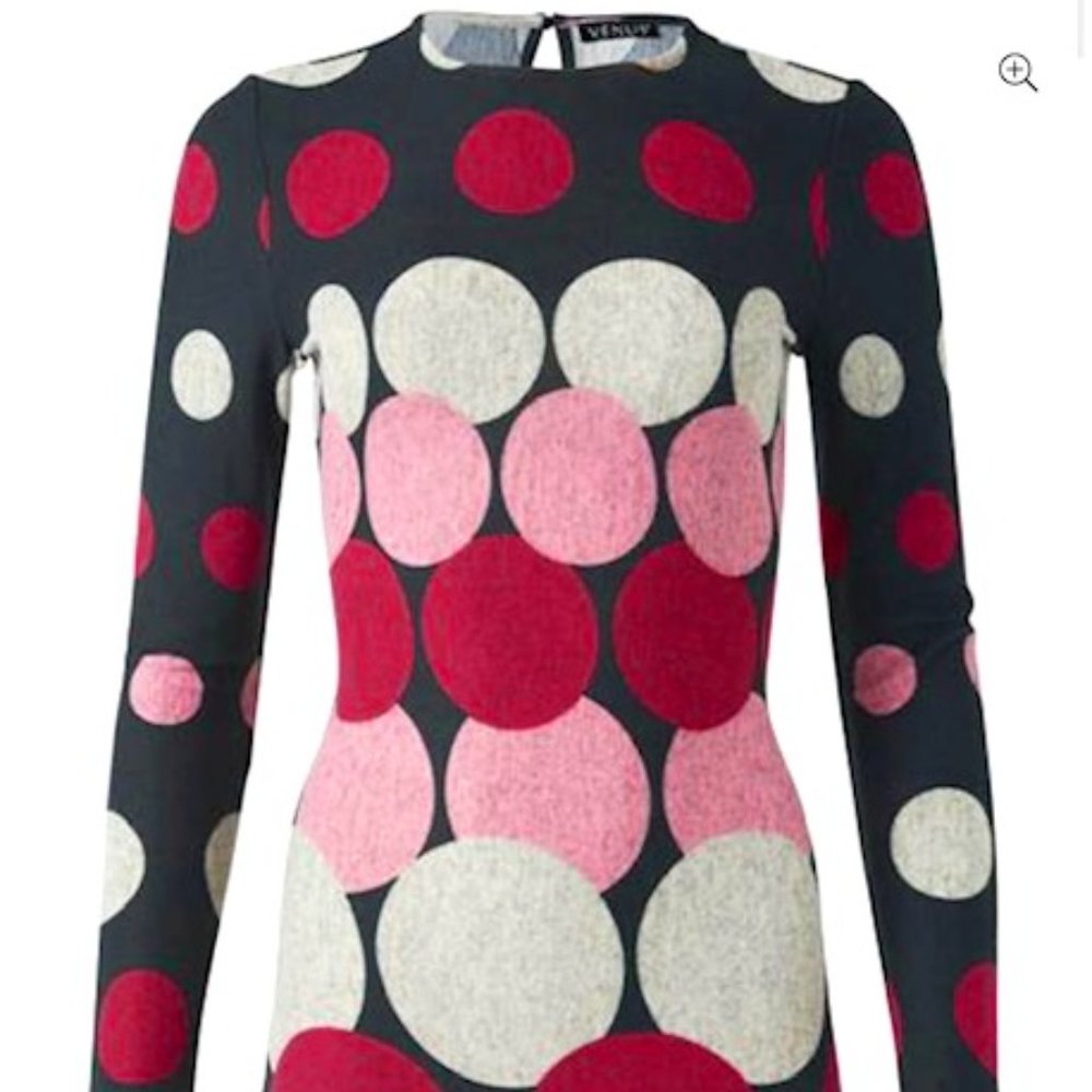 NWT- VENUS Abstract Sweater Dress